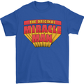 Father's Day The Original Miracle Man Mens T-Shirt Cotton Gildan Royal Blue
