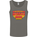 Father's Day The Original Miracle Man Mens Vest Tank Top Charcoal