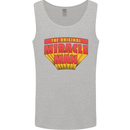 Father's Day The Original Miracle Man Mens Vest Tank Top Sports Grey