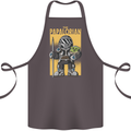 Father's Day The Papalorian Funny Papa Cotton Apron 100% Organic Dark Grey