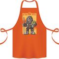 Father's Day The Papalorian Funny Papa Cotton Apron 100% Organic Orange