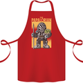Father's Day The Papalorian Funny Papa Cotton Apron 100% Organic Red