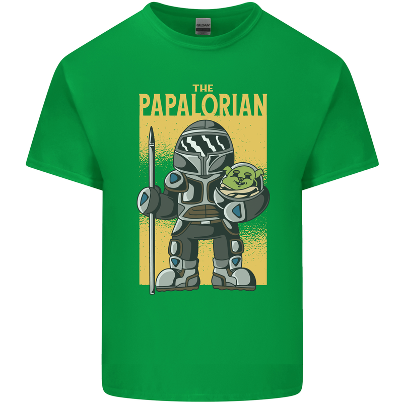Father's Day The Papalorian Funny Papa Kids T-Shirt Childrens Irish Green