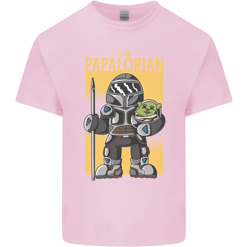 Father's Day The Papalorian Funny Papa Kids T-Shirt Childrens Light Pink