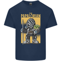Father's Day The Papalorian Funny Papa Kids T-Shirt Childrens Navy Blue