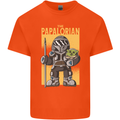 Father's Day The Papalorian Funny Papa Kids T-Shirt Childrens Orange