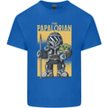 Father's Day The Papalorian Funny Papa Kids T-Shirt Childrens Royal Blue