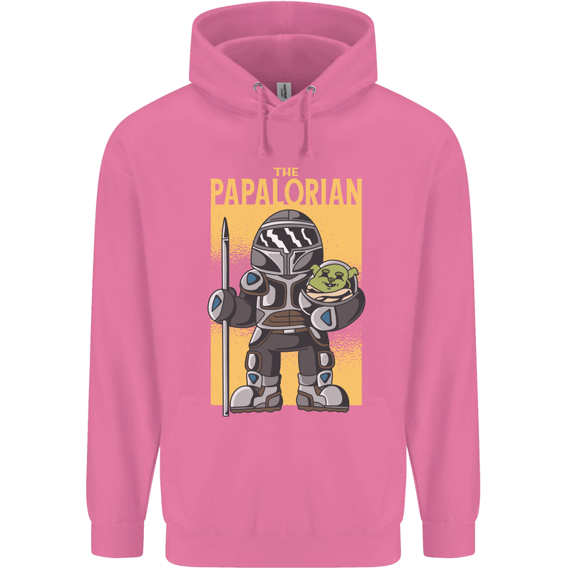 Father's Day The Papalorian Funny Papa Mens 80% Cotton Hoodie Azelea