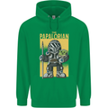 Father's Day The Papalorian Funny Papa Mens 80% Cotton Hoodie Irish Green