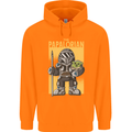 Father's Day The Papalorian Funny Papa Mens 80% Cotton Hoodie Orange