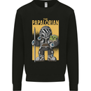 Father's Day The Papalorian Funny Papa Mens Sweatshirt Jumper Black