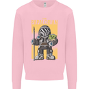 Father's Day The Papalorian Funny Papa Mens Sweatshirt Jumper Light Pink