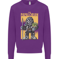 Father's Day The Papalorian Funny Papa Mens Sweatshirt Jumper Purple