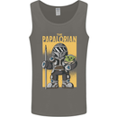 Father's Day The Papalorian Funny Papa Mens Vest Tank Top Charcoal