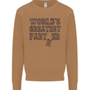 Father's Day World's Greatest Farter Funny Mens Sweatshirt Jumper Caramel Latte