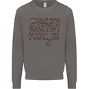 Father's Day World's Greatest Farter Funny Mens Sweatshirt Jumper Charcoal