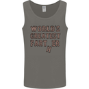 Father's Day World's Greatest Farter Funny Mens Vest Tank Top Charcoal