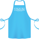 Father's Day the Element of Wisdom Dad Cotton Apron 100% Organic Turquoise