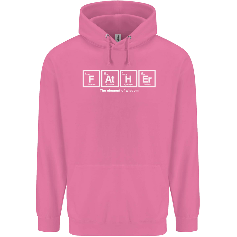 Father's Day the Element of Wisdom Dad Mens 80% Cotton Hoodie Azelea