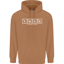 Father's Day the Element of Wisdom Dad Mens 80% Cotton Hoodie Caramel Latte