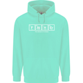 Father's Day the Element of Wisdom Dad Mens 80% Cotton Hoodie Peppermint