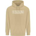 Father's Day the Element of Wisdom Dad Mens 80% Cotton Hoodie Sand