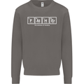 Father's Day the Element of Wisdom Dad Mens Sweatshirt Jumper Charcoal
