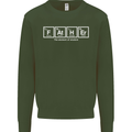 Father's Day the Element of Wisdom Dad Mens Sweatshirt Jumper Forest Green