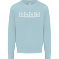 Father's Day the Element of Wisdom Dad Mens Sweatshirt Jumper Light Blue