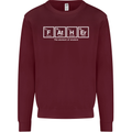 Father's Day the Element of Wisdom Dad Mens Sweatshirt Jumper Maroon