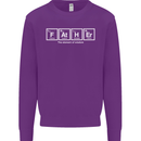 Father's Day the Element of Wisdom Dad Mens Sweatshirt Jumper Purple