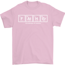 Father's Day the Element of Wisdom Dad Mens T-Shirt Cotton Gildan Light Pink