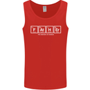 Father's Day the Element of Wisdom Dad Mens Vest Tank Top Red
