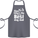 Fathers Day Best Dog Dad Funny Cotton Apron 100% Organic Steel