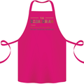 Fathers Day Dadalorian Funny Dad Daddy Cotton Apron 100% Organic Pink