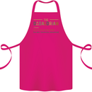 Fathers Day Dadalorian Funny Dad Daddy Cotton Apron 100% Organic Pink