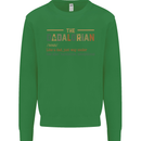 Fathers Day Dadalorian Funny Dad Daddy Mens Sweatshirt Jumper Irish Green