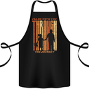 Fathers Day Daddy & Daughter Dad Papa Cotton Apron 100% Organic Black