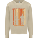 Fathers Day Daddy & Daughter Dad Papa Mens Sweatshirt Jumper Sand