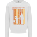 Fathers Day Daddy & Daughter Dad Papa Mens Sweatshirt Jumper White