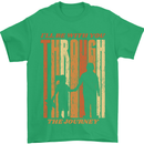 Fathers Day Daddy & Daughter Dad Papa Mens T-Shirt Cotton Gildan Irish Green