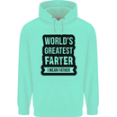 Fathers Day Farter Funny Flatulence Farting Mens 80% Cotton Hoodie Peppermint
