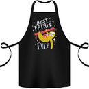 Fathers Day Funny Sloth Dad Daddy Cotton Apron 100% Organic Black