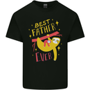 Fathers Day Funny Sloth Dad Daddy Papa Mens Cotton T-Shirt Tee Top Black