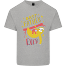 Fathers Day Funny Sloth Dad Daddy Papa Mens Cotton T-Shirt Tee Top Sports Grey