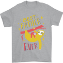 Fathers Day Funny Sloth Dad Daddy Papa Mens T-Shirt Cotton Gildan Sports Grey