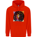 Fathers Day Gaming Childrens Kids Hoodie Bright Red