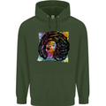 Fathers Day Gaming Childrens Kids Hoodie Forest Green