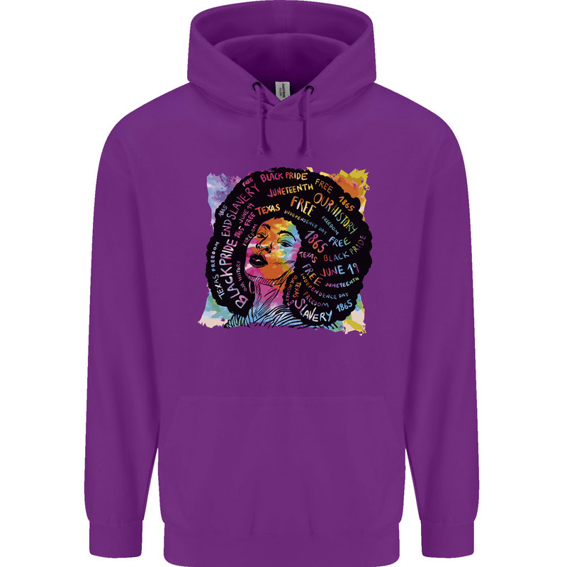 Fathers Day Gaming Childrens Kids Hoodie Purple