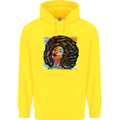 Fathers Day Gaming Childrens Kids Hoodie Yellow